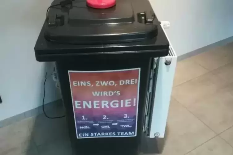 Eine Tonne f&uuml;r alle ... Foto: ax