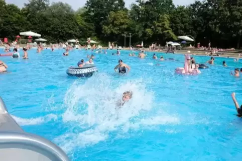 Das Freibad in Zweibrücken. Foto: Moschel