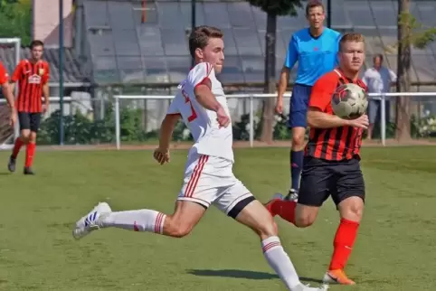 Pascal Groh und der SV Weisenheim am Sand wollen gegen Croatia Ludwigshafen den nächsten Dreier einfahren.  Foto: tvl