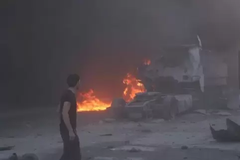 In Maarat al-Numan attackierten die USA Kräfte, die Al-Qaida nahestehen sollen. 40 Menschen sollen bei dem Angriff getötet worde