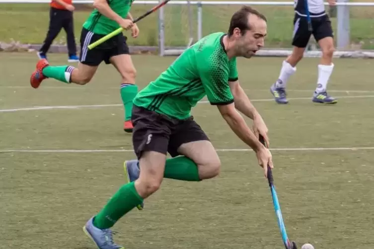 Hat schon lange neben seiner Leidenschaft Hockey den Laufsport f&uuml;r sich entdeckt: Marco Bergmann. Archivfoto: Paul