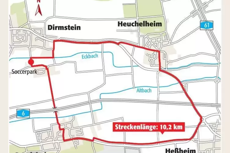 Die Chill-out-Strecke Grafik: Dostal