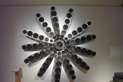 In einer Installation geht es nur um Klang. Foto: Kadel-Magin