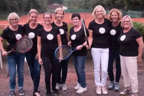 Die Kuseler Damen-40-Meistermannschaft (von links): Bettina Lichtenberger, Manuela Dietrich, Karolin Braun, Christine Gassert, R