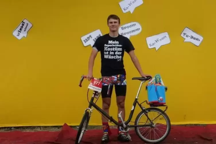 Seit elf Jahren Radsportler: Nach dem Abi 2021 will Luca Jabczynski sein Hobby zum Beruf machen, nächstes Jahr soll er in der U 