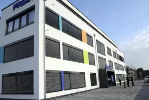 Das neue Gebäude in der Technologiemeile.