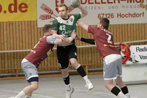 Torhungrig: der Hochdorfer Marvin Gerdon.