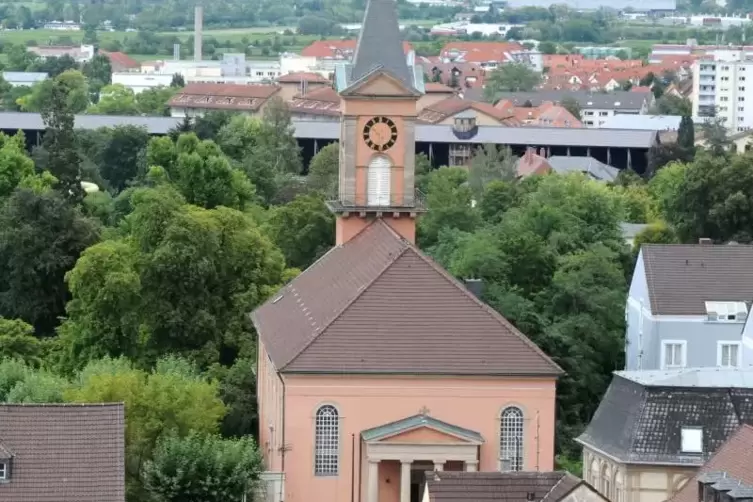 Die Ludwigskirche in Bad Dürkheim.