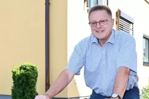 Otto Reiland entspannt auf dem Rad: So werden die Waldseer ihren ehemaligen Bürgermeister jetzt wohl öfter sehen.