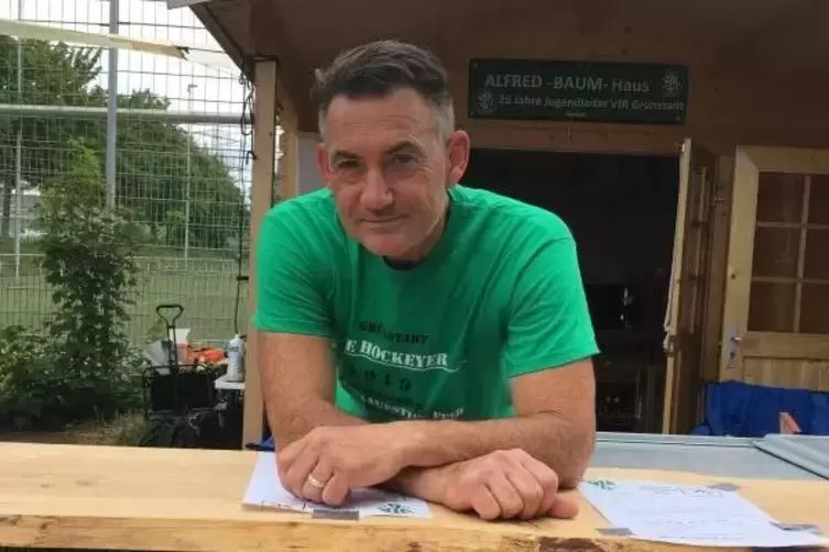 Stefan Baust nimmt seine Hunde stets zum Laufen mit.