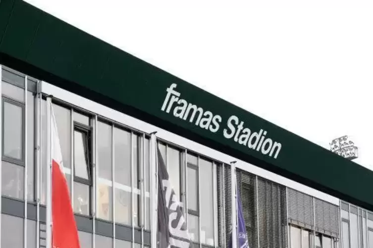 Neuerdings mit Automatik-Kamera: Das Framas-Stadion.
