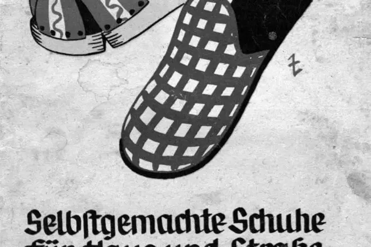 eine Anleitung f&uuml;r das Herstellen von verschiedenen Schuhen.