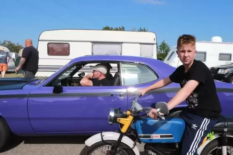 Auch Junge haben Spa&szlig; an Altem.