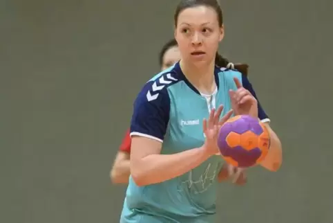 Mit sechs Treffern die Kuseler Top-Torschützin am ersten Spieltag: Bianca Bach.