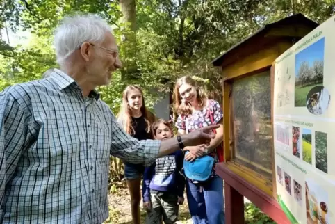 Hat viel über Bienen zu erzählen: Eckhart Kuse.