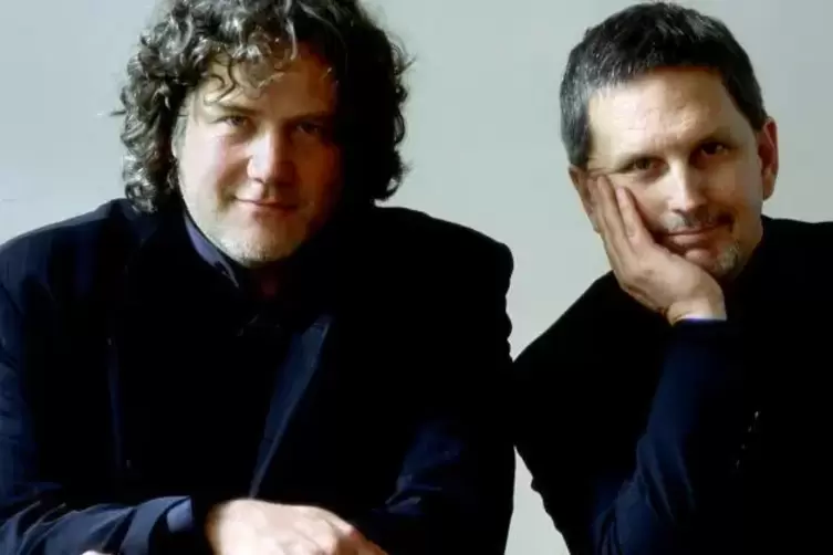 Benjamin Bagby (rechts) und Norbert Rodenkirchen treten als Ensemble „Sequentia“ am Freitag in Hornbach auf.
