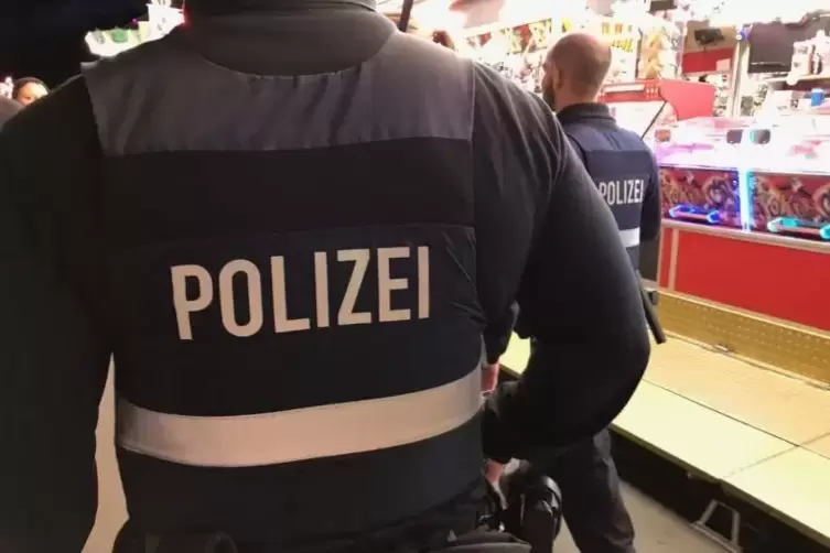Vergleichsweise wenig zu tn hatte die Polizei am letzten Wurstmarkt-Tag. 