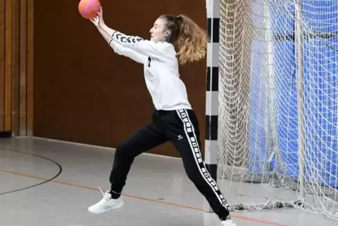 Starker SG-Rückhalt: Torfrau Florentine Geibel.