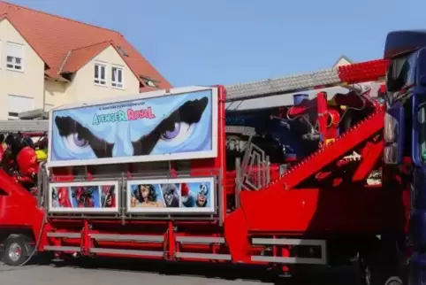 Gestern in Haßloch angekommen: der Avenger Royal.