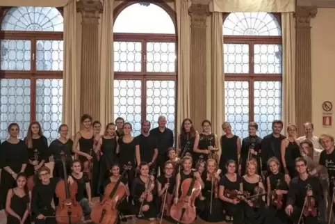 Auf Mozarts Spuren in Deutschland unterwegs: Das Jugedorchester des Mozarteums Salzburg.