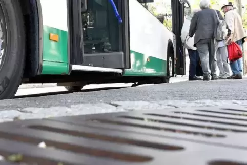 Auch der Dürkheimer Busbahnhof ist nicht barrierefrei.