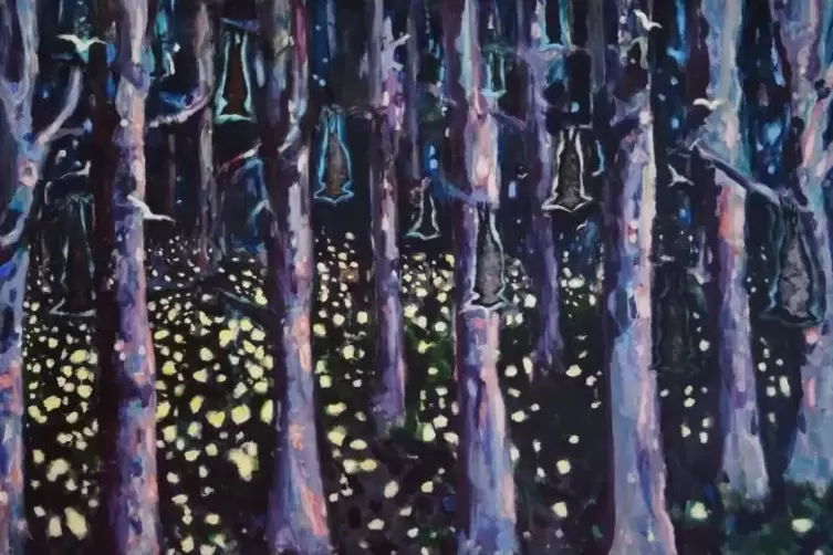 &bdquo;Fledertiere&ldquo;: eine Arbeit von Susanne Lorenz.