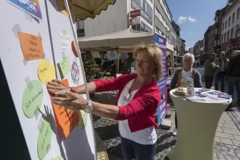 Silke Gorges hat den bundesweit stattfindenden „Tag der Zivilcourage“ in Kaiserslautern maßgeblich organisiert.