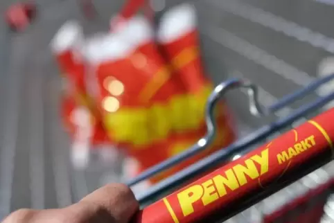 Einer von zwei großflächigen Lebensmittelhändlern in Waldsee: Penny.