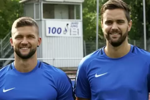 Ob Tim Graf (links) und sein Assistent Uwe Rebholz weiter für den VfR spielen, ist noch unklar.