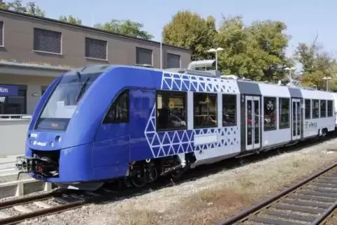 Ein Zug des Betreibers Vlexx.