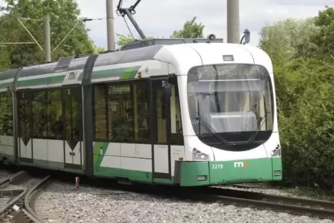 Fährt bislang nur bis Ludwigshafen-Rheingönheim: die Linie 6.