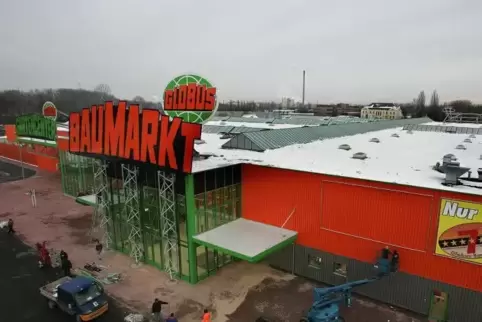 Auch der Baumarkt bekam den Stromausfall zu spüren. 