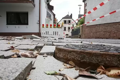 Der größte Schaden entstand beim Extremregen Ende Juli in St. Martin.