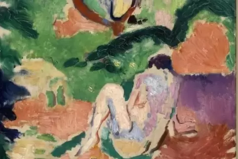 Henri Matisse: „Akt im Wald“, 1906