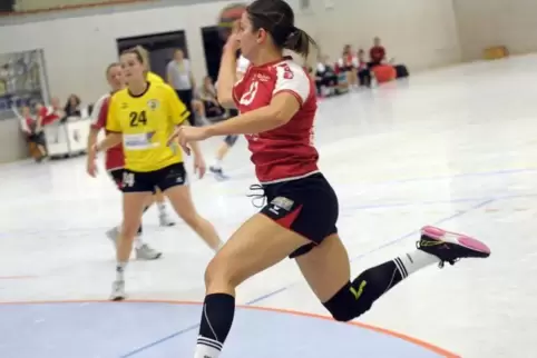 Ist enttäuscht von der TSG Friesenheim und spielt nun für die VTV Mundenheim: Katja Gabriel.