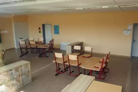 Der umgebaute Klassensaal im Keller soll nach den Herbstferien genutzt werden. Dagegen hat auch der Elternsprecher nichts – sofe