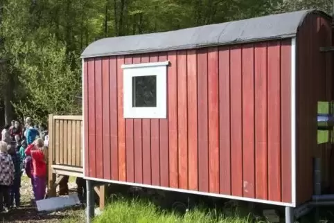 Spielen und lernen in der Natur: Die Kita Theisbergstegen hat bereits eine Waldgruppe.