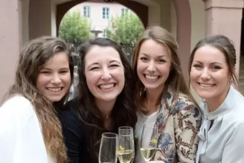  Tamara Fränzel, Anna Maria Löffler, Christina Fischer und Rosa Rummel.
