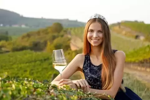 Trinkt am liebsten Sauvignon Blanc: Weinprinzessin Lea Baßler.