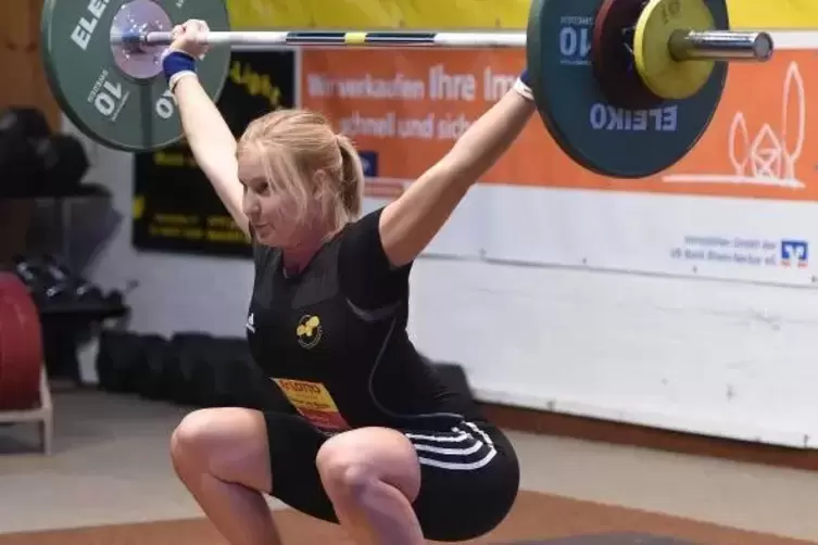 Simone Glenk vom KSC 07 Schifferstadt ist mittlerweile ein Routinier f&uuml;r den KSC 07.