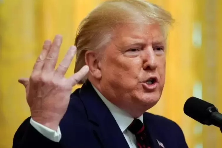 US-Präsident Donald Trump droht wegen der Ukraine-Affäre ein Amtsenthebungsverfahren.