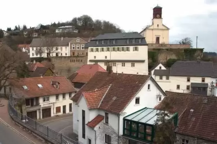 Dorfansicht jüngeren Datums: Grumbach.