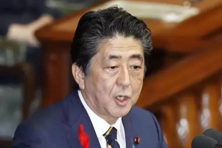 Japans Premierminister Shinzo Abe