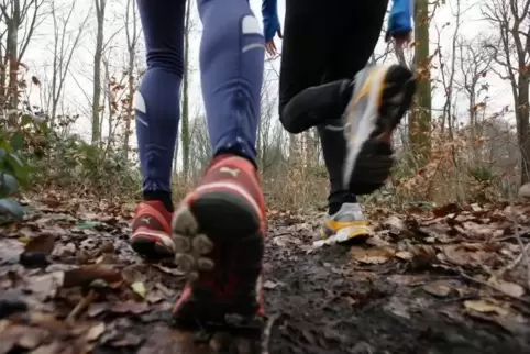 Bei Trailläufen sind die Sportler fast nur auf unbefestigten Wegen unterwegs.