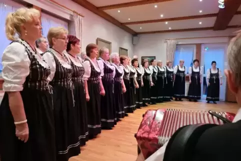 Wusste im Haus Pannonia zu gefallen: Chor „Mondschein“ aus Ungarn.