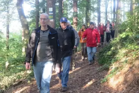 Im Bunde mit dem Wetterglück entwickelte sich die Gräfensteiner Wanderwoche zum Wanderspaß.