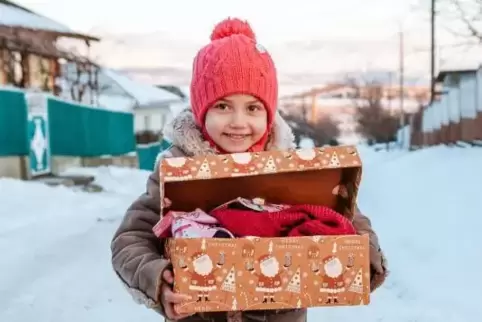 Die Hilfsorganisation Samaritan’s Purse wirbt um Weihnachtsgeschenke für bedürftige Kinder.  Foto: Samaritan’s Purse/frei