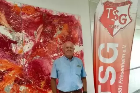 Armin Fuchs ist seit 68 Jahren Mitglied bei der TSG Friesenheim und arbeitet immer noch zwölf bis 15 Stunden wöchentlich für den