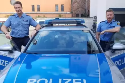 Doppelspitze: Steffen Kroll (rechts) übernimmt seit September immer mehr Aufgaben, für die sonst Inspektionsleiter Thomas Lebküc
