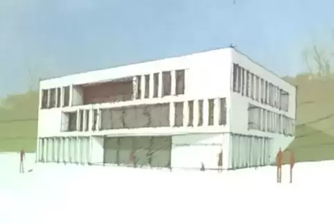So soll das neue Rathaus aussehen.